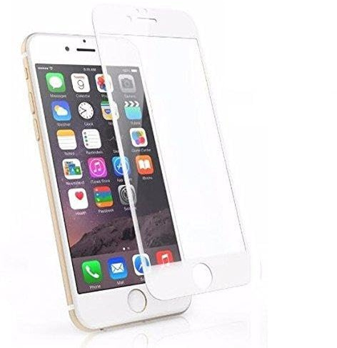Sintech© Premium Panzer Schutzfolie/Display-Schutzglas 9H kompatibel für iPhone 6/6S weiß