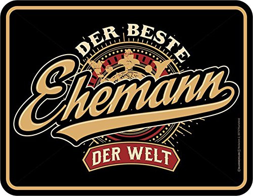 Ehe - Fun-Schilder - beste Ehemann der Welt