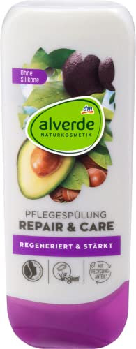 Alverde Repair Bio-Conditioner, repariert geschädigtes Haar, 200 ml