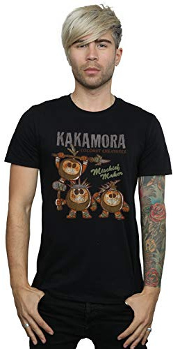 Disney Men's Moana Kakamora Mischief Maker T-Shirt Black Large