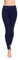 SOFTSAIL Leggings 95% Coton Leggings pour Femmes Taille Haute Longueur Totale Contrôle du Ventre Legging Pantalons Extensibles Temps Libre Relaxation Marche Marine 54