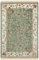 Nouristan Naveh Orient Teppich – Wohnzimmerteppich Orientalisch Kurzflor mit Fransen Vintage Orientalischer Samt-Teppich für Esszimmer, Wohnzimmer, Schlafzimmer – Grün, 160x230cm