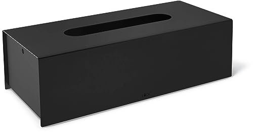 Zack Puro Kleenex Box, Edelstahl, schwarz, ONE Size