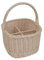 Panier à bouteilles - 4 cases - osier blanc
