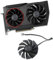 Dotodo 88mm 100mm GA92S2U CF9015H12S Tarjeta gráfica Ventilador para ZOTAC GeForce RTX 3070 RTX 3070 Ti Ventilador de tarjeta gráfica (Ventilador A-88 mm)