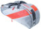 HEAD Unisex – Erwachsene Elite Tennistasche, grau/orange, 6R