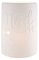 GILDE Deko Lampe Tischlampe - Nordlicht - Maritime - Höhe 28 cm, 32316, Weiß, Höhe 10,5 cm