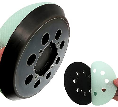 Orbital Sander Discs, 5 Inch 8 Hole 125mm Hook Loop Orbital Sander Replacement Pad Backing Pad, Sabre Cut Pad for Dewalt DWE6421 DWE6421-B2 DWE6421-B3 DWE6421-BR DWE6421K DWE6423K