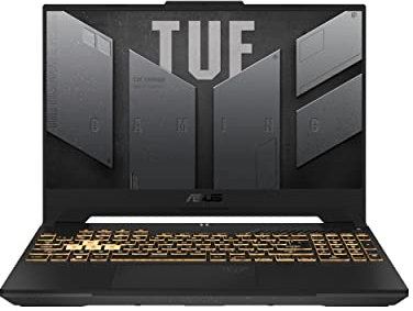 ASUS TUF Gaming F15 FX507ZC4-HN002 - Ordenador Portátil Gaming de 15.6 Full HD 144Hz (Intel Core i7-12700H, 16GB RAM, 512GB SSD, RTX 3050-4GB, Sin Sistema Operativo) Gris - Teclado QWERTY español