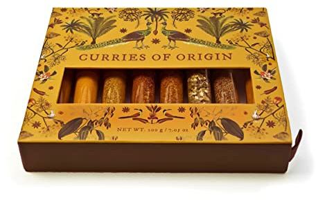 eat.art Curries of Origin, 8 Pack | Spice Gift Set | World Curry Selection | Fathers Day Gift