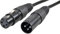 50M XLR MIC Lead, Black, Audio & Video Cable Assemblies Qty X 1