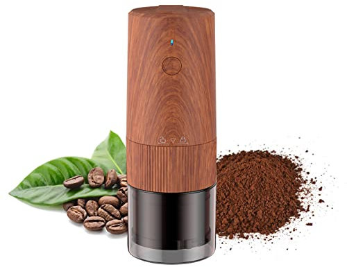 Molinillo eléctrico portátil, máquina de café recargable por Usb, molinillo automático, molinillo de café