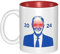 ZONEWD Dark Brandon Mug 2024 humoristique Joe Biden 325 ml Lets Go Biden en céramique Vote Joe Pro Biden pour supporters