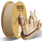 EONO Holz PLA Filament 1,75 mm, 3D Drucker Filament PLA 1kg (2.2lbs), Maßgenauigkeit +/- 0.03mm 3D Druck Filament, PLA Holz