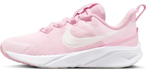 Nike Star Runner 4 Nn (PS) Young Athletes Shoe, Pink Foam/Summit White-White, 35 EU