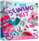 Klever Kits Mein Erstes Filz-Nähset für Kinder ab 6,7,8,9,10 Jahre,bastelset für Anfänger,Nähset enthält 7 DIY Nähprojekte,Einhorn Kissen,Schlüsselring und Tasche, Anleitung und Filz,Geschenk Mädchen