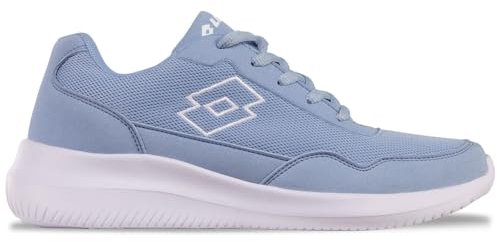 Lotto Unisex Connect Sneaker, LT.Blue/Bianco, 37 EU, Lt Blue White, 37 EU