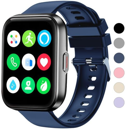 OUTPUTBT Silicone Cinturino 18mm Compatibili con LIGE Smartwatch Cinturini Compatibili con Liebeskind Cinturino per Ravel JOESON per Garmin Venu2S/Forerunner 255S Fossil Gen 6 42mm Uomo Donna