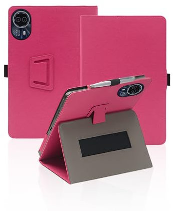 Protective Case For Teclast T70 14 inch Android Tablet 14 – Shockproof Cover With Hand Strap Magnet and two folding methods,Slim and Durable Case,WaterProof,Anti-Scratch,Rose
