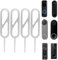 4-Pack Doorbell Key Tool - Doorbell Opening Pin Tool - Release Removal Pin Security Key Replacement Tool for Arlo, Tapo, Ring Doorbells - Compatible with Arlo, Video Doorbells