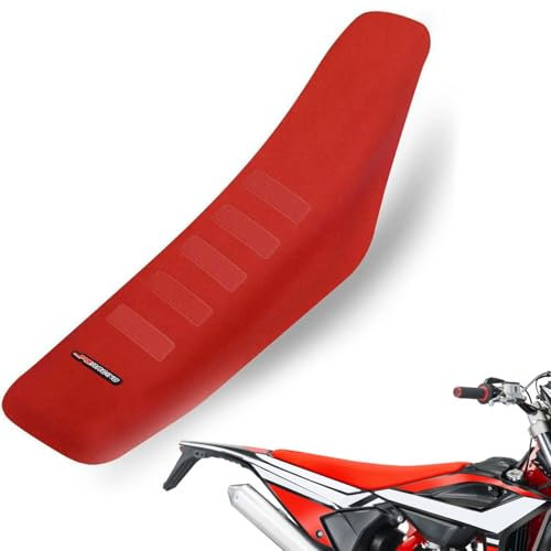Motorrad Sitzbezug Dirt Bike Sitzkissen für BATE rr 50 rr50 Pit Bike Motocross Rot
