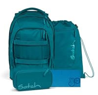 Satch Pack Bundle ab 5. Klasse ergonomisch 4-teilig 30L Stauraum standfest Organisationstalent