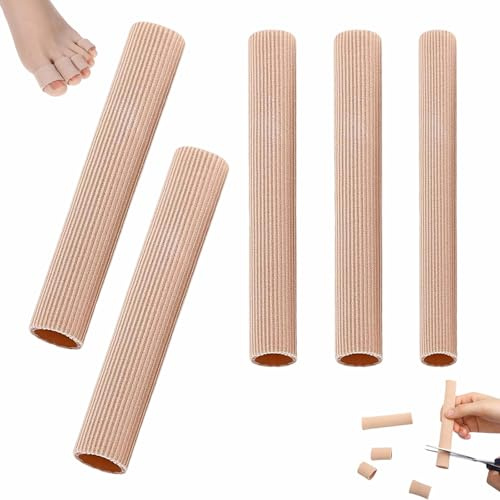 5Pcs Protection Orteils En Silicone Découpable Bandage De Tube De Protege | Pansement Orteil Pour Cors Ampoules Callosités