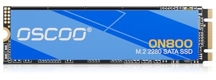 OSCOO 1TB M.2 2280 SATA SSD B+M Key SATA III 6Gbps, fino a 550MB/s | Compatibile con mini PC, Dell, HP, Lenovo, Acer, ASUS, PC All-in-One, sistemi industriali/POS, non slot NVMe PCIe