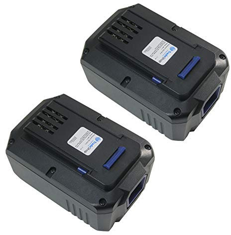 2x Trade-Shop Premium Li-Ion Akku 36V / 4000mAh / 144Wh für LUX-Tools Highwheel-Akku-Rasenmäher A-36 Li/38 H ersetzt 36LB2600, 36LC01