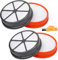 KEEPOW 2 Pack Type 90 Filter Kits for Vax U90-MA-Re Mach Air Upright Vacuum Cleaner, Compare to 1-1-134227-00