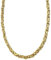 König Design 6 mm Königskette Armband Herrenkette Männer Kette Halskette Panzerkette, 80 cm Gold Edelstahl Ketten