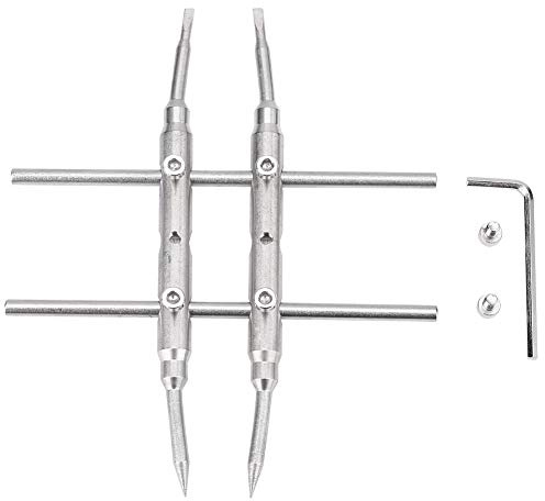 Professional Camera Lens Spanner Wrench Double Head Arc Design, Camera Lens Repair Opening Tool for DSLR Camera Lens