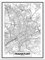 wandmotiv24 Poster als Wanddeko, Größe 80x60cm, Straßen Karte Frankfurt, Deutschland, Koordinaten, Moderne Wanddeko, Wandbilder, Deko, Bild M0141