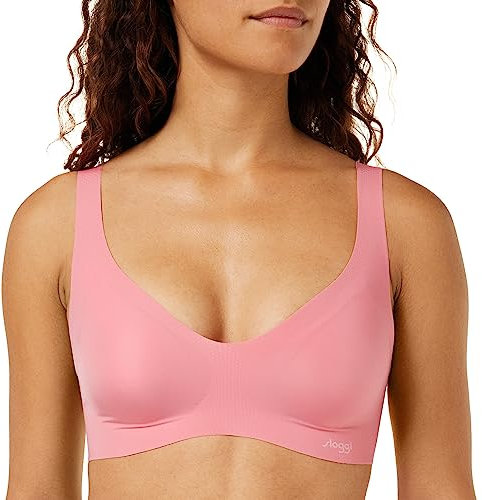 sloggi Femme Zero Feel Bralette Ex Haut, Desert Rose, XS EU
