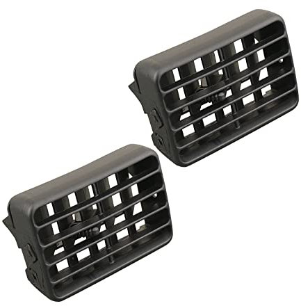 Osompar Rejilla de ventilación central compatible con Toyota 4Runner 1996 1997 1998 1999 2000 2001 2002 sustituye a 55063-35030, rejilla de ventilación central del tablero de aire fresco, 2 unidades