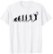 Frauen Volleyball Evolution of Mankind Mädchen Geschenk T-Shirt
