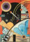 Kunstpostkarte Wassily Kandinsky - Tension Calme