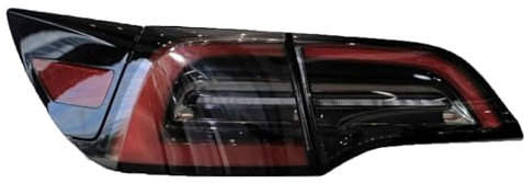 ALaaaaL 2 Pcs Car Headlight Protective Film for Tesla Model 3/S/Y,Car Headlight Tint Protective Film Protection Vinyl TPU Sticker,blackened