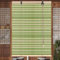 Eiauiuo Bambusrollo Bamboo Blinds Holz Jalousien Bambusvorhang Grün Raffrollo mit Lifter Sonnenschutz Sichtschutz Seitenzugrollo UV-Schutz für Teehaus Garten Balkon(120x120)