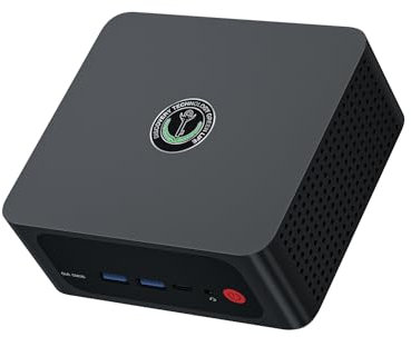 TRIGKEY S6 Mini PC AMD Ryzen 9 6900HX 8C/16T(Up to 5.1GHz) 16G DDR5 4800MHz 500GB NVME PCIE4.0 SSD Micro PC | 12Core 2400MHz HD| USB 4.0/3.2| WiFi-6 | BT 5.2 | HDMI+DP | Type-C(data)