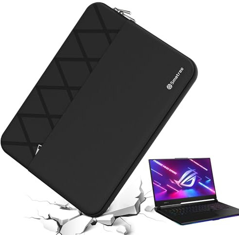 Smatree Custodia per laptop da 17,3 per ASUS ROG Strix Scar 17 2023/2022/2021, ROG Strix G17 2023/2022/2021, ROG Strix SCAR 17 X3D 2023, ROG Strix Scar 17 SE 2022, custodia per laptop con tasca per