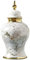 Aioneer Vase, Blaue Und Weiße Porzellanvasen, Weiße Vase, Chinesisches Porzellan-Ingwerglas Mit Deckel, Keramik-Blumenglas Als Geschenk Und Dekoration, Luxusglas, Arbeitsplattenorn
