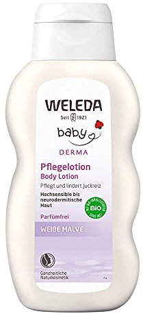 Weleda Weiße Malve Pflegelotion, 5er Pack (5 x 200ml)