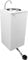 Express Water Basic Bianco, Lavandino Lavabo Lavello, Portatile Autonomo Trasportabile, con Serbatoio d'Acqua, in Acciaio Inox, con Comando a Pedale, Certificato per ASL, per Negozi e Studi Medici