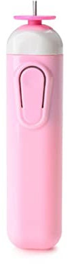Akozon Stahl Curling Pen DIY Quilling Werkzeug Schlitz Papier Handwerk Origami Winder Elektrisch Papiermodelle Stahl Curling Pen DIY Origami Scrapbooking Hausgarten-Handgefertigte Kunstwerk (Rosa)