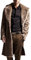 Trench Homme Fausse Fourrure Hiver,Overdose Mode Parka Manteau Long Col Large Faux Fur Coat Solde Outwear