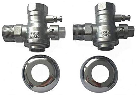 Buderus Wartungshähne HU Unterputz 2 Wartungshähne Heizung 3/4''