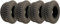 Parnells 16x6.50-8 Pneu Tondeuse 4plis Multi Gazon - Pelouse Pneu - Wanda P332 Ensemble de 4