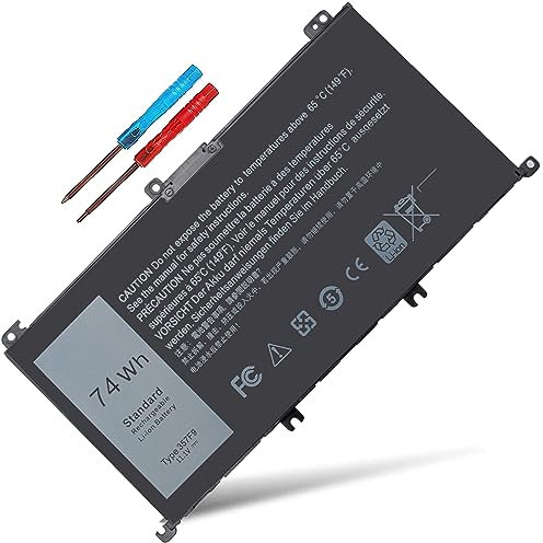 GDORUN 357F9 Laptop Battery for Dell Inspiron 7000 Dump 15 7566 7567 7557 7559 I7559 5576 5577 INS15PD-1548B 1548R 1748B 1748R 2548R 2548B 2748R Gaming Series 0GFJ6 71JF4