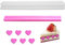 LaceDaisy DIY Long Tube Mousse Dessert Moule Tube de Silicone Moule pour la Fabrication de savons Moule à Bougie Fait à la Main Bougie, Décoration Gâteau Outil,Cuisine Artisanat Décorations